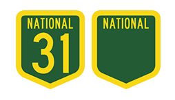 P1 AND P2  LEARNER LICENCE national highaway route markers